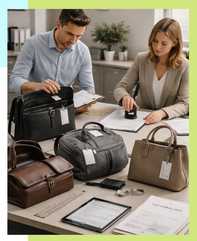 Сертификация сумок в Воронеже от 8056 руб. | Алешин-Врн