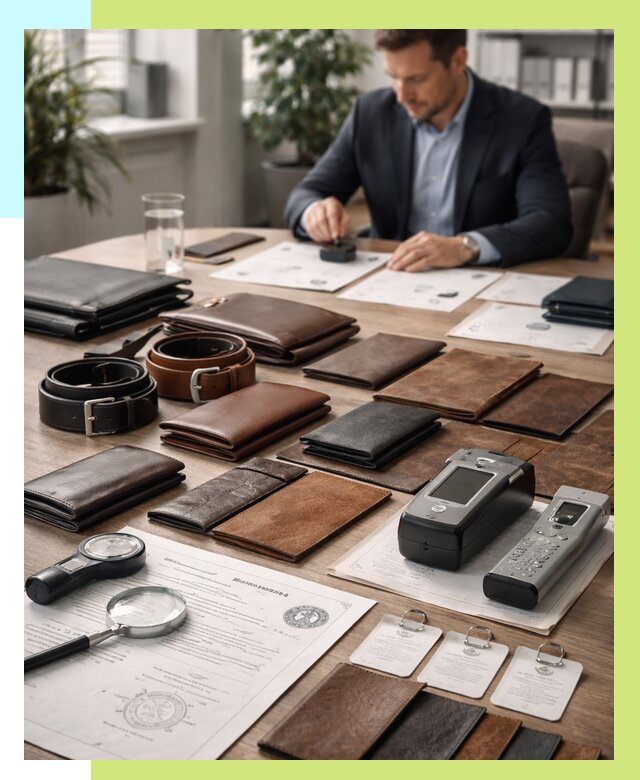 Сертификация кожаных изделий в Воронеже от 12889 р. | Алешин-Врн