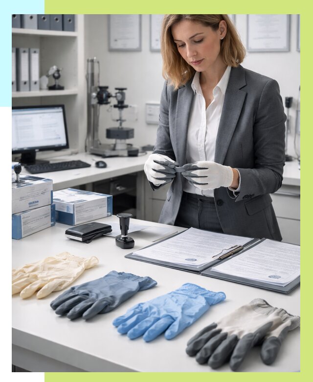 Сертификация перчаток в Воронеже от 9130 р. | Алешин-Врн