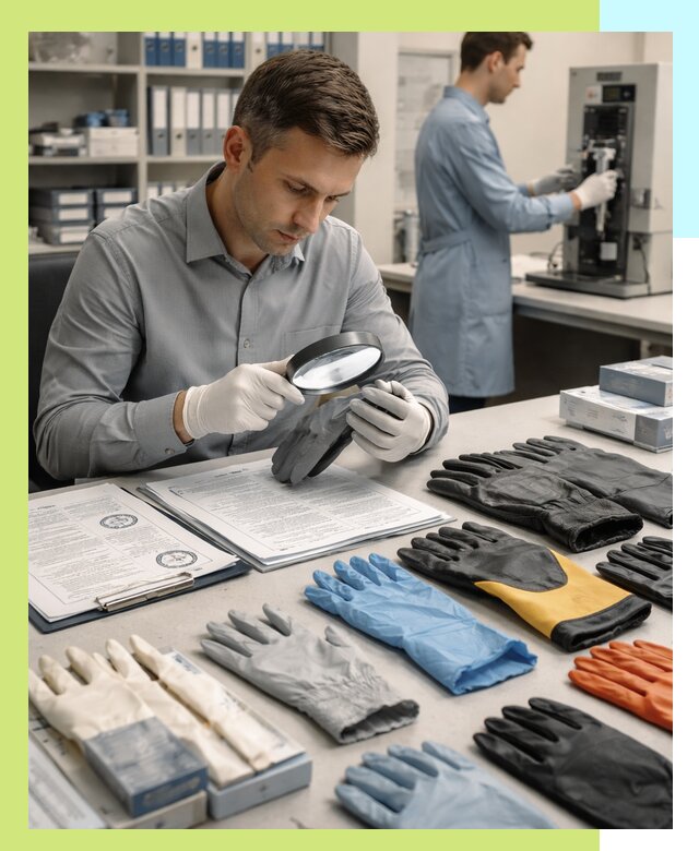 Сертификация перчаток и средств защиты продукции в Воронеже