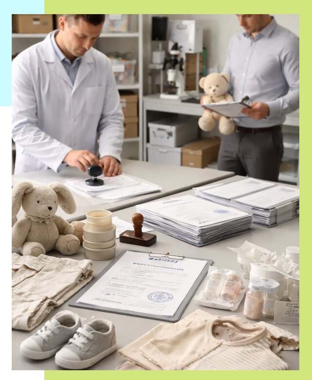 Сертификация детских товаров в Воронеже от 16112 р. | Алешин-Врн