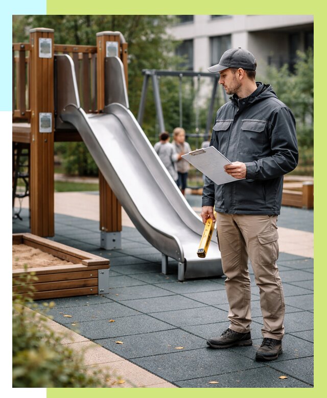 Сертификация детских площадок в Воронеже от 26853 р. | Алешин-Врн