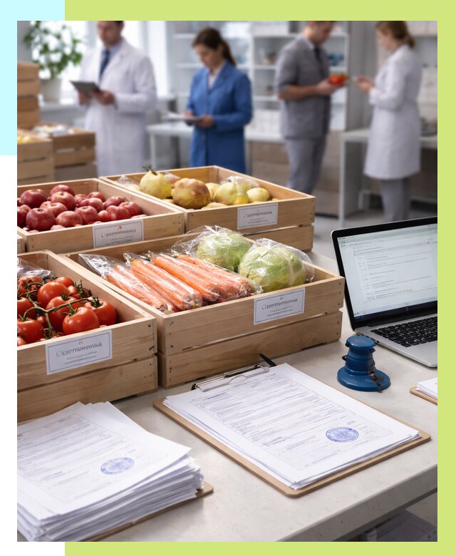 Сертификация овощей и фруктов в Воронеже от 9130 р. | Алешин-Врн