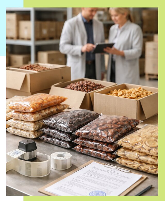 Сертификация сухофруктов в Воронеже от 12889 р. | Алешин-Врн под ключ