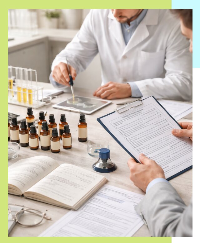Сертификация эфирных масел и документация качества в Воронеже