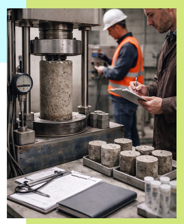 Сертификация бетона в Воронеже от 32223 р. сертификат | Алешин-Врн