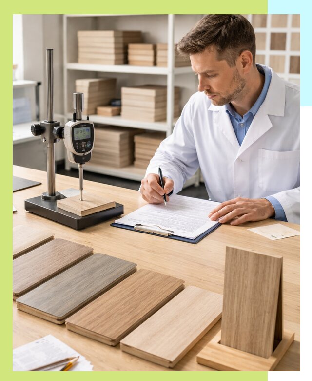 Сертификация ламината с испытаниями и оформлением документов в Воронеже