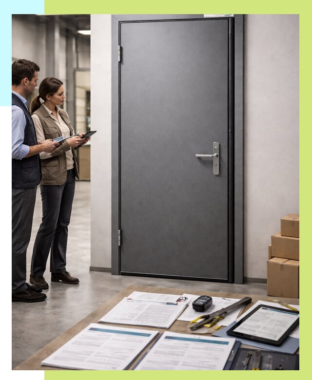 Сертификация противопожарных дверей в Воронеже от 9667 р. | Алешин-Врн