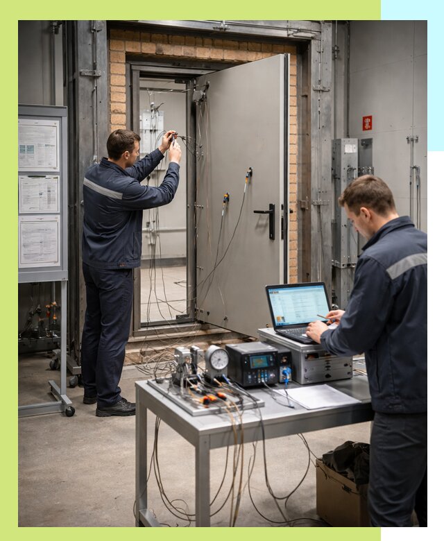 Сертификация противопожарных дверей в Воронеже по ГОСТ и ТР