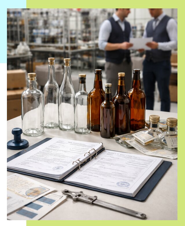 Сертификация стеклянных бутылок в Воронеже от 26853 р. | Алешин-Врн