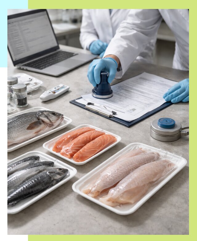 Сертификация рыбы и сертификат в Воронеже от 16112 р. | Алешин-Врн