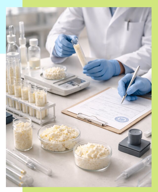 Сертификация творога в Воронеже от 12889 р. под ключ | Алешин-Врн