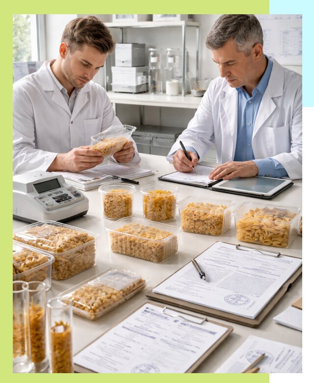 Сертификация макаронных изделий и технологической документации в Воронеже