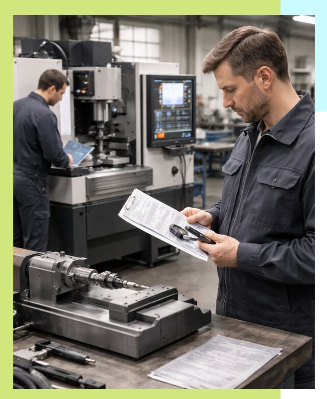 Сертификация станков: оформление документов и испытания в Воронеже