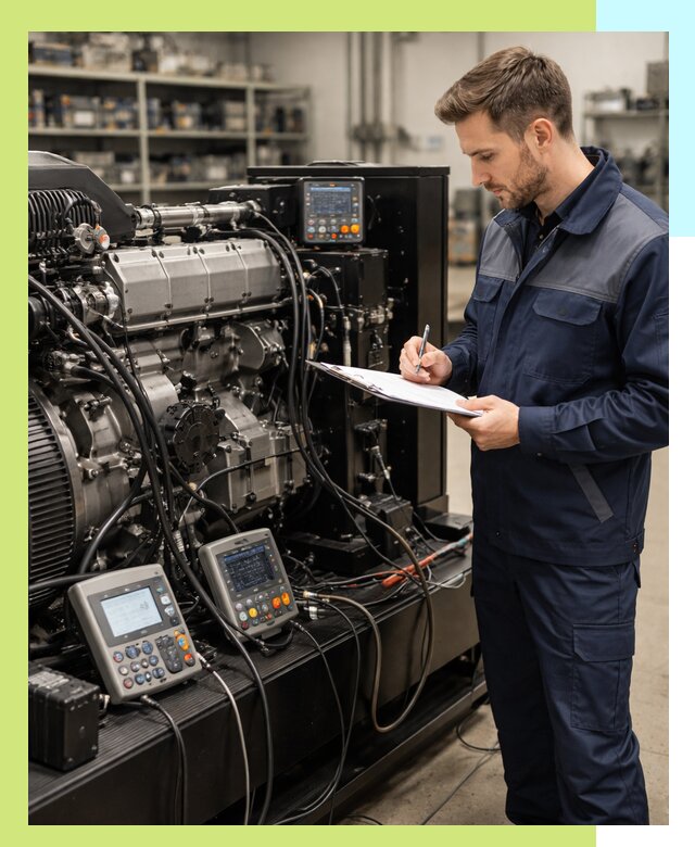 Сертификация дизельных генераторов и их оборудования в Воронеже