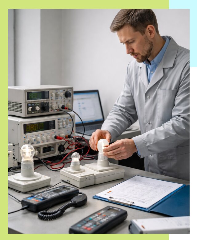 Сертификация ламп и светильников в Воронеже по нормативам