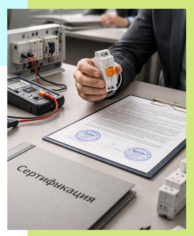 Сертификация выключателей под ключ в Воронеже от 16112 р. | Алешин-Врн