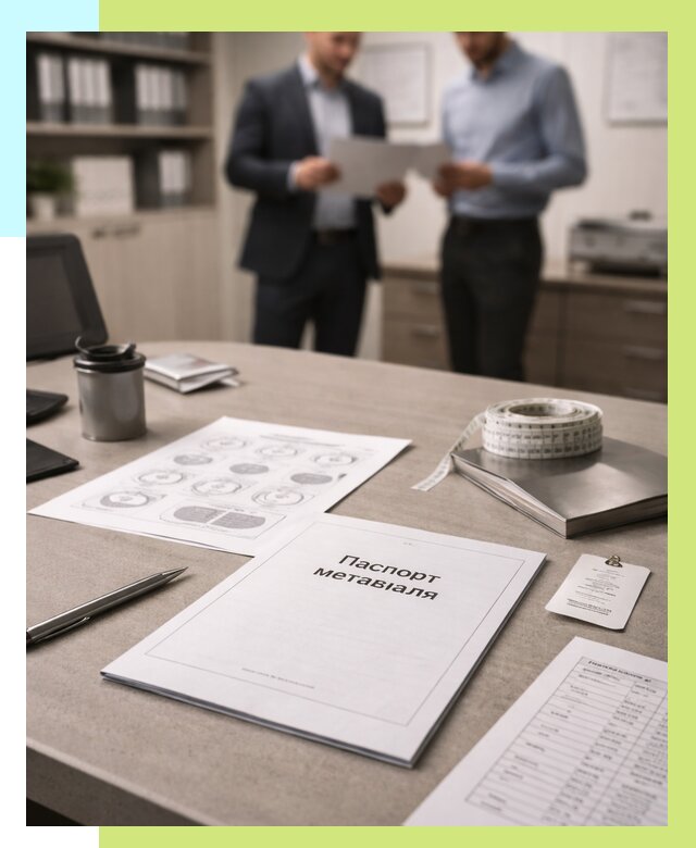 Паспорт материала и качества в Воронеже от 4833 р. | Алешин-Врн