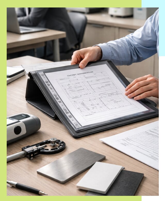 Оформление паспорта материала для продукции в Воронеже