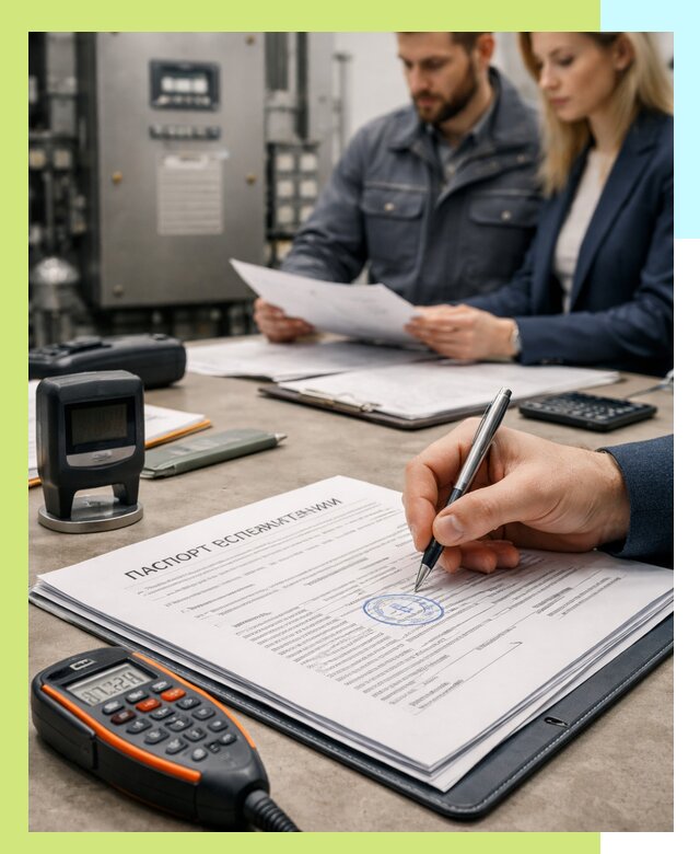 Оформление паспорта эксплуатации оборудования в Воронеже