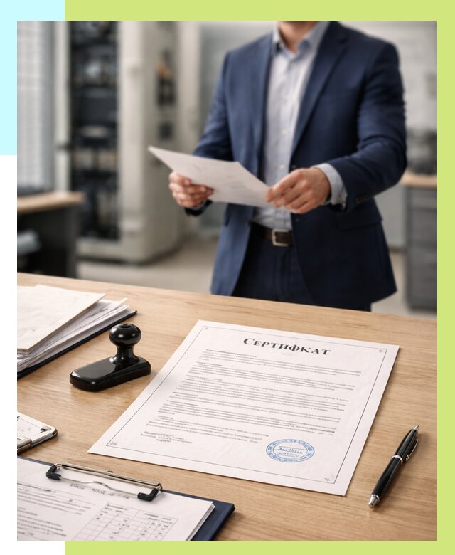 Сертификат на оборудование в Воронеже от 16112 р. | Алешин-Врн