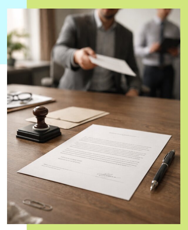 Отказное письмо по сертификации в Воронеже от 3759 р. | Алешин-Врн