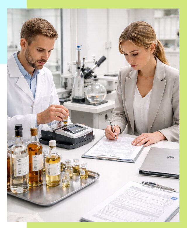 Заключение о спиртосодержании в Воронеже, от 5371 р., Алешин-Врн