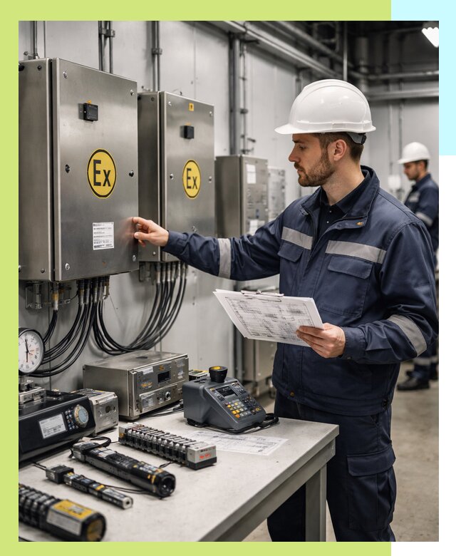 Сертификат взрывозащиты промышленного оборудования в Воронеже