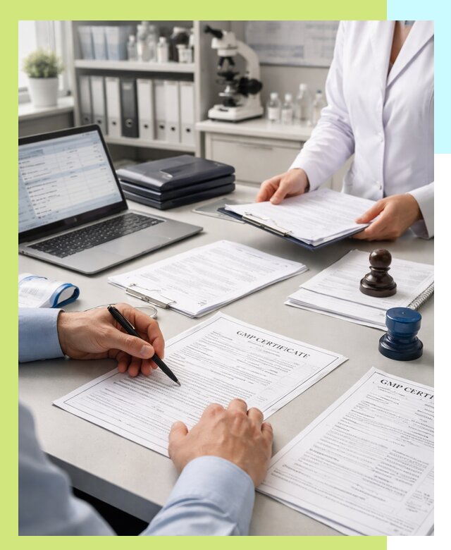 Оформление сертификата GMP в Воронеже для фармпроизводства