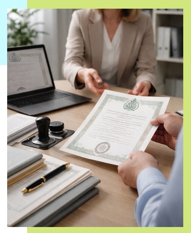 Халяль сертификат в Воронеже, получить от 16112 р. | Алешин-Врн