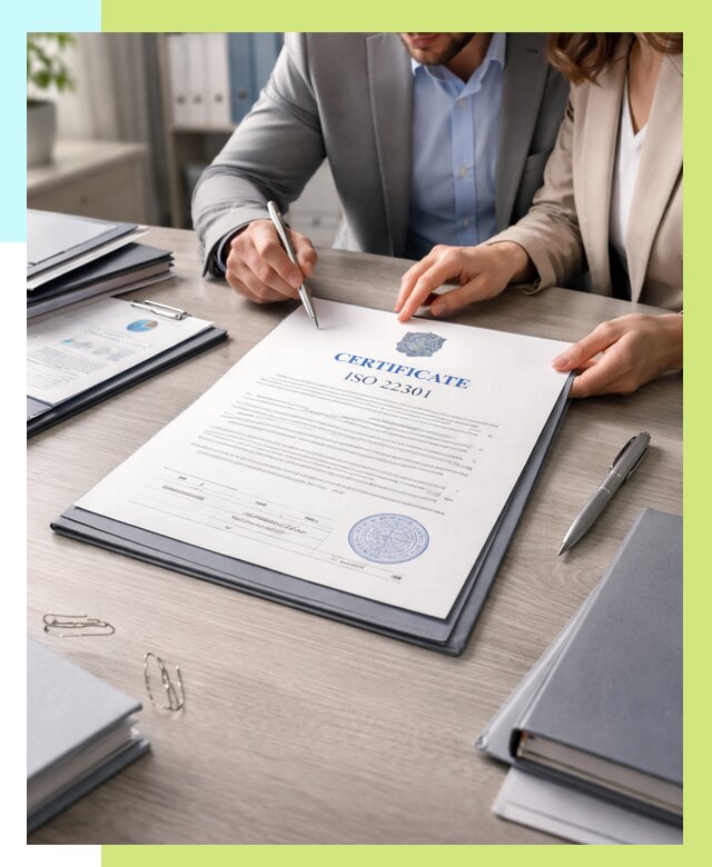 Сертификат ISO 22301 в Воронеже от 48335 р. | Алешин-Врн срочно