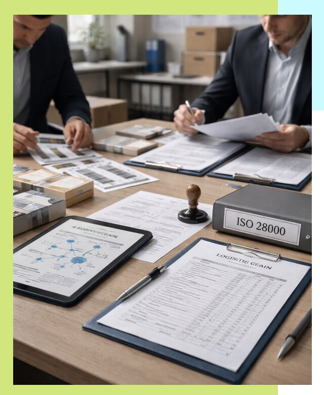 Получение сертификата ISO 28000 по безопасности цепи поставок в Воронеже