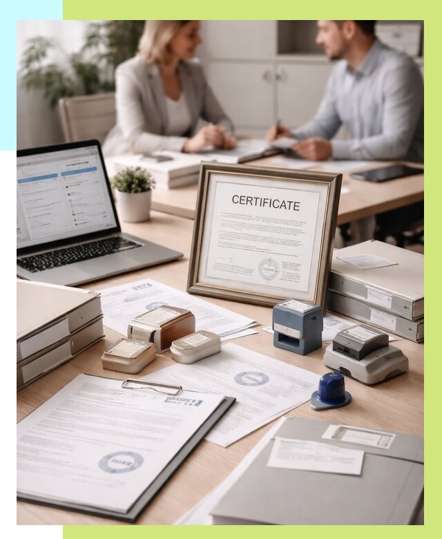 Сертификация компании в Воронеже от 48335 р. | Алешин-Врн — заказ